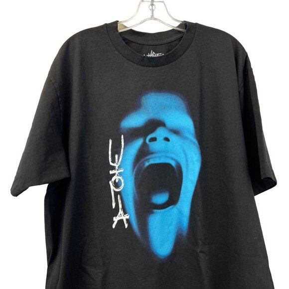 Travis Scott Men’s Utopia IV Tour T-Shirt Black/Multi Pullover Size XL - Picture 2 of 7